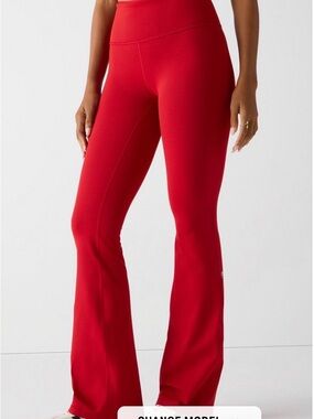 Fabletics Red Boot Cut Flare Pants